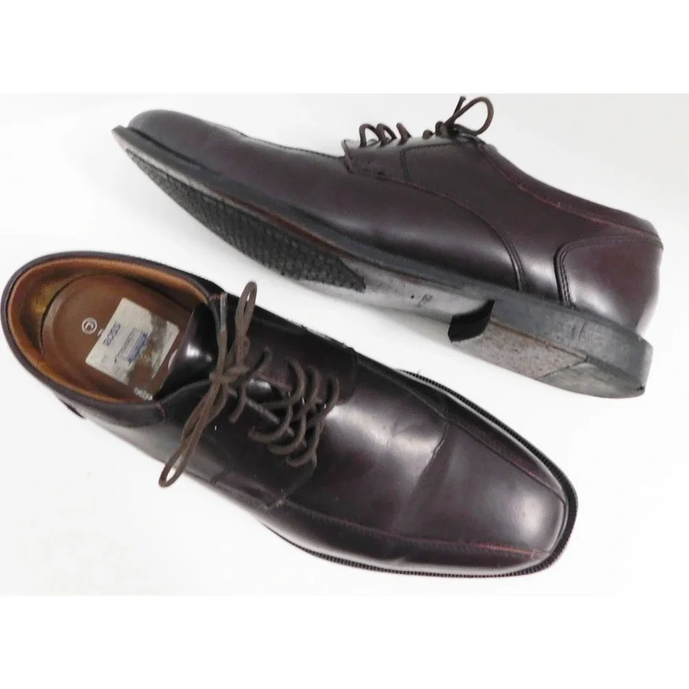 Rockport adiPRENE by Adidas Derby Dress Shoes Mens 10.5 M Brown Leather K62536‎